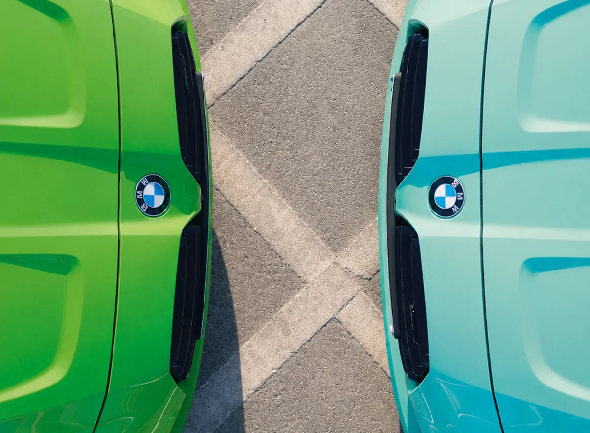 BMW Frontpartien von oben